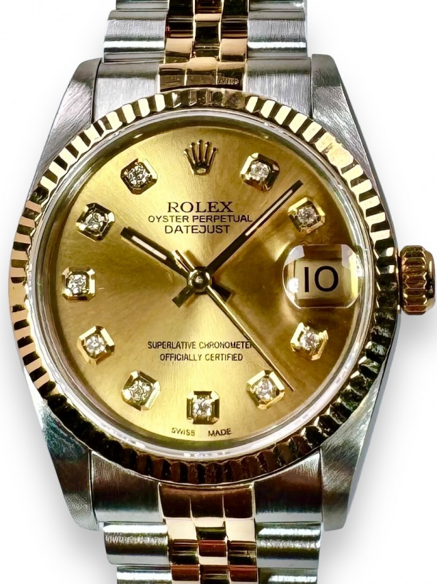 Rolex Datejust 68273 18KT & Steel