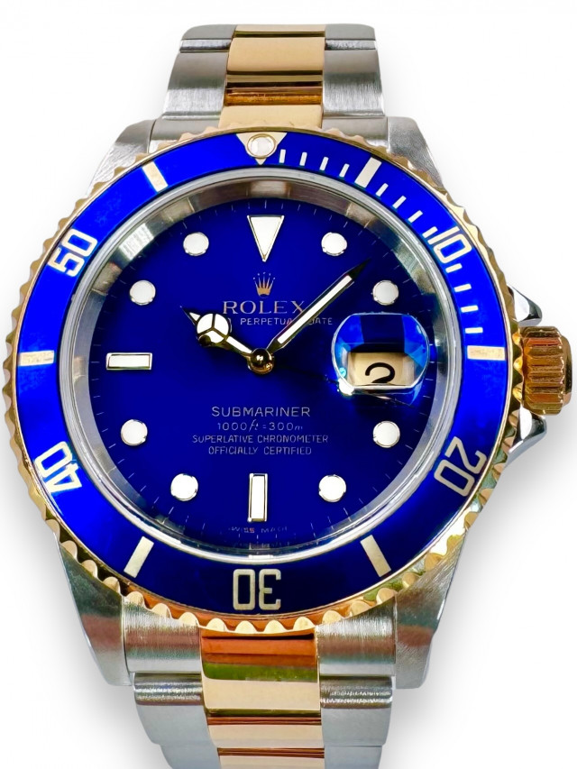 Rolex Submariner 16613 Blue Mint