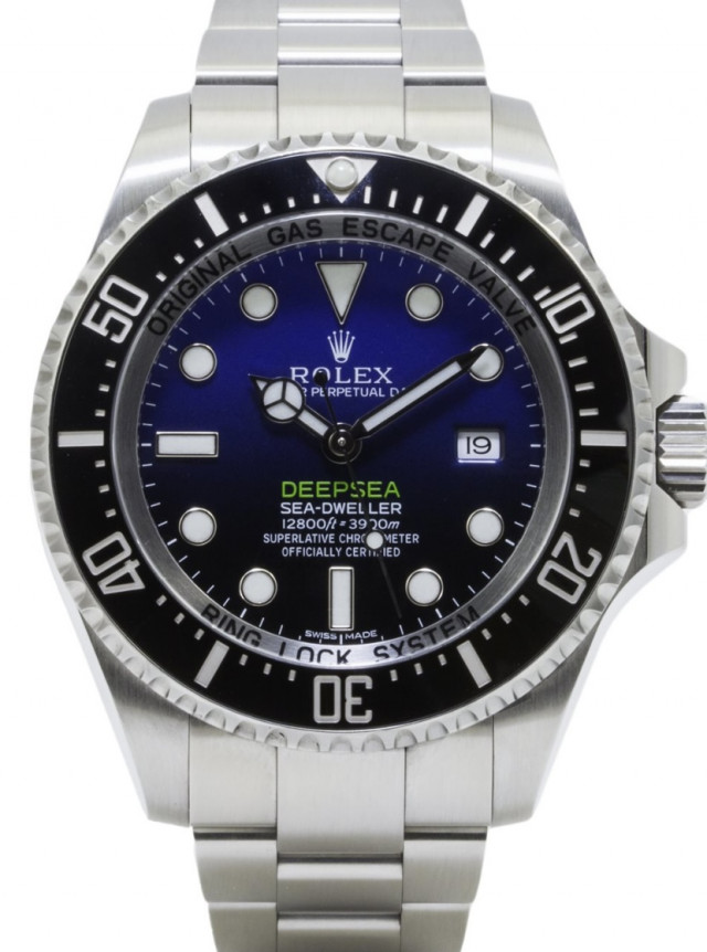 Rolex 116660 Steel on Oyster Blue & Black