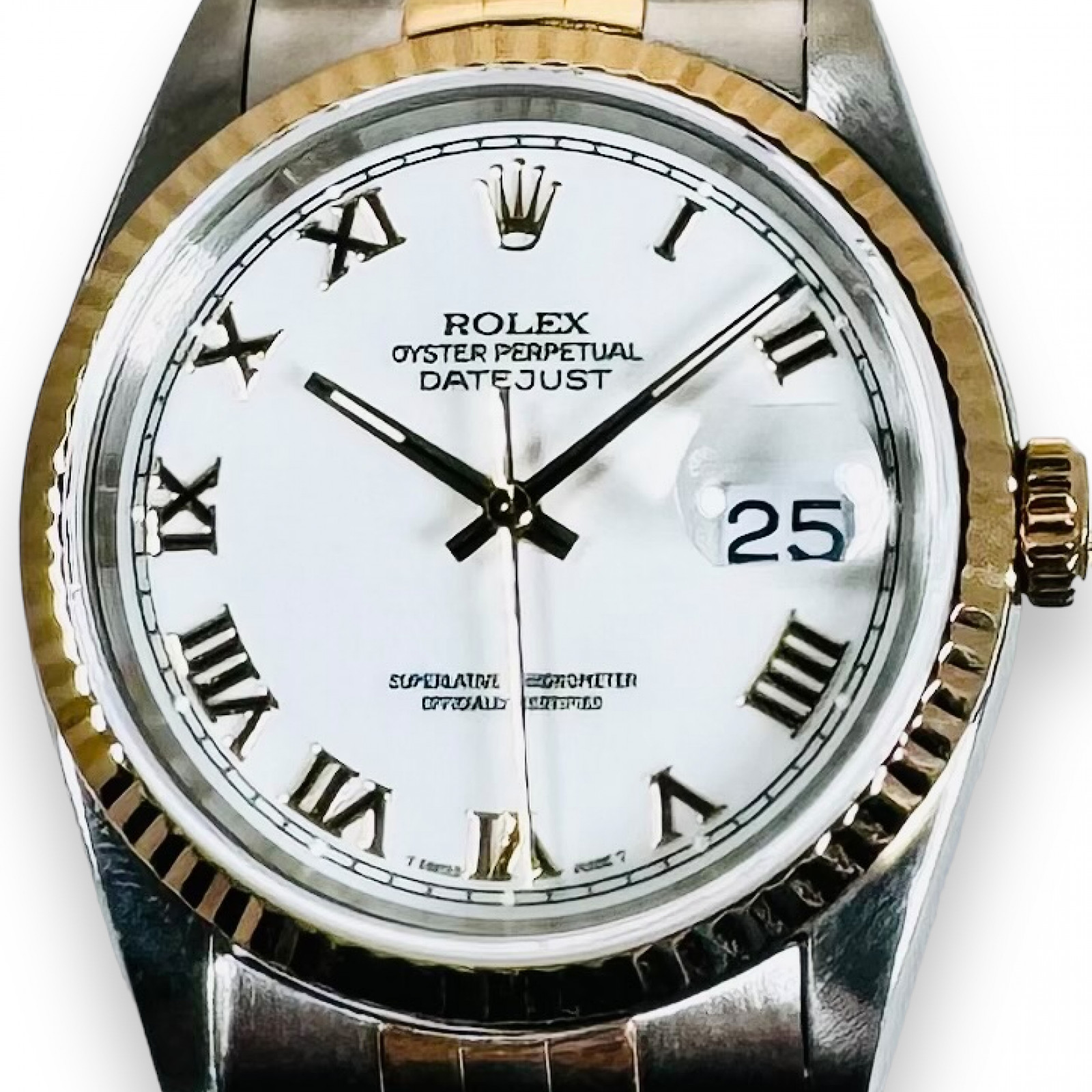 Rolex Oyster Perpetual Datejust 16233 White Rolex Seriennummer
